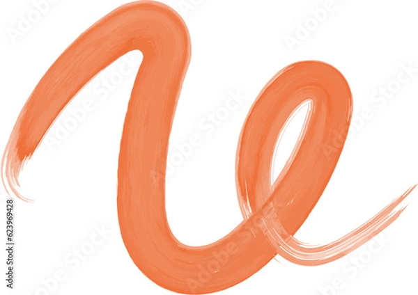 Fototapeta Beautiful watercolor decorative elements