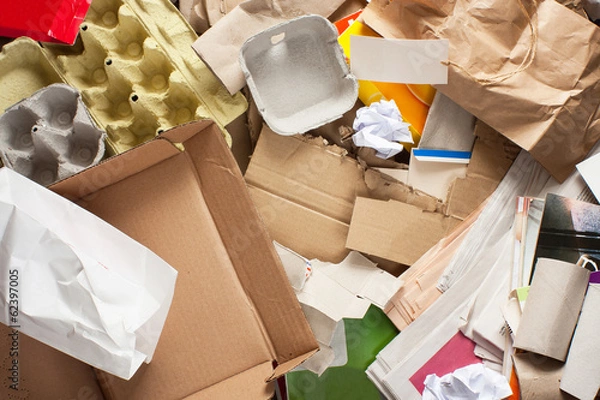 Fototapeta Odpady papierowe