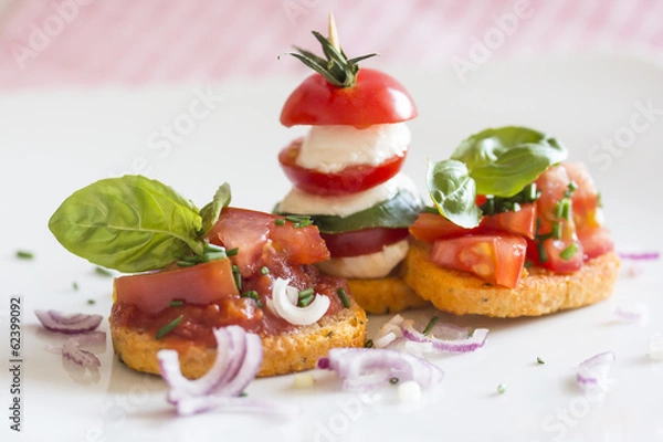 Obraz Bruschette
