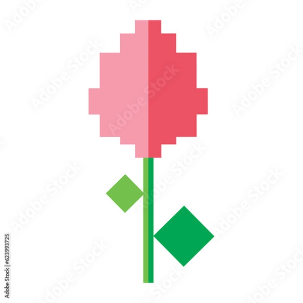 Fototapeta nature pixel art