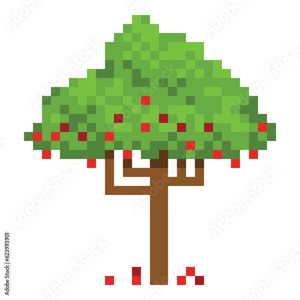 Obraz Nature Pixel Art