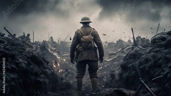 Obraz World War, Battle Front
