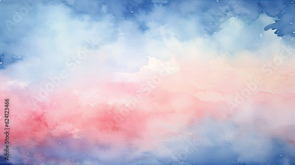 Obraz abstract watercolor background (Generative AI)