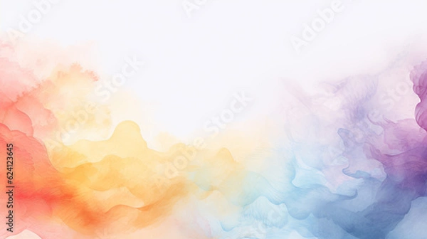 Obraz abstract watercolor background (Generative AI)