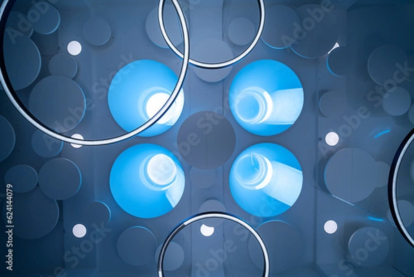 Obraz abstract blue background