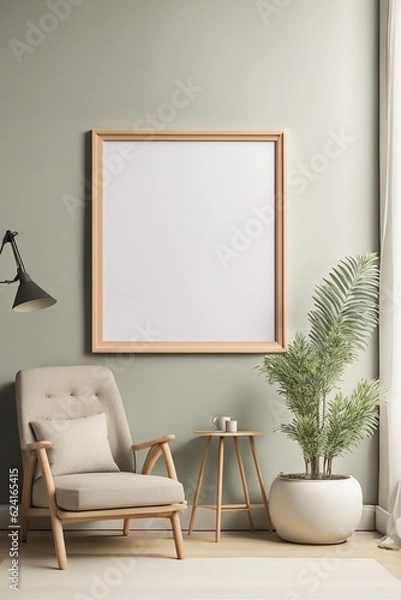 Fototapeta The Canvas of Infinite Dreams: An Empty Frame
