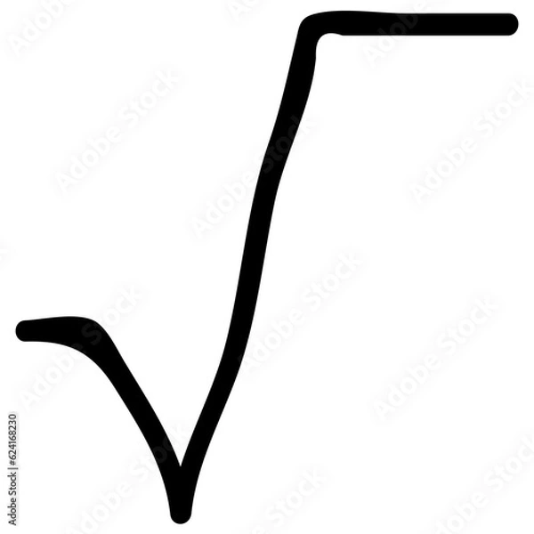 Fototapeta Line Icons of Mathematics and Sum

