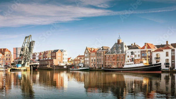 Obraz Port w Maassluis