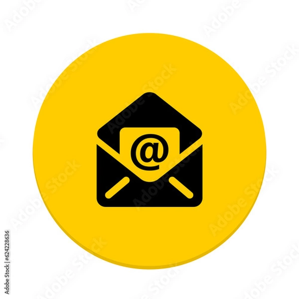 Fototapeta e mail icon mail button