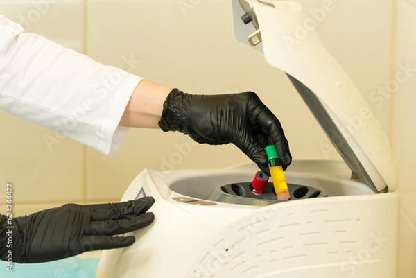 Fototapeta Platelet-Rich Plasma for injection