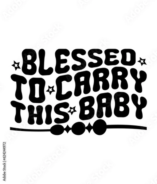 Fototapeta Pregnancy Vector, Elements and Craft Design.