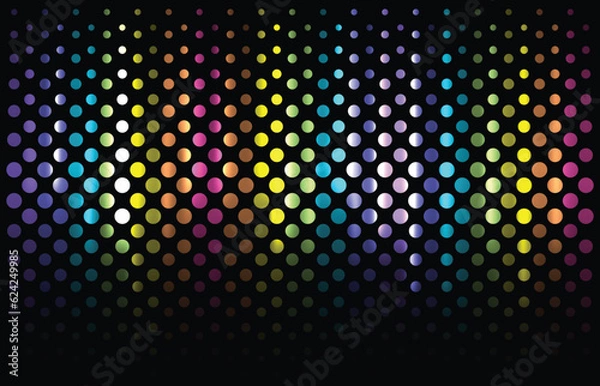 Fototapeta Rainbow night party background