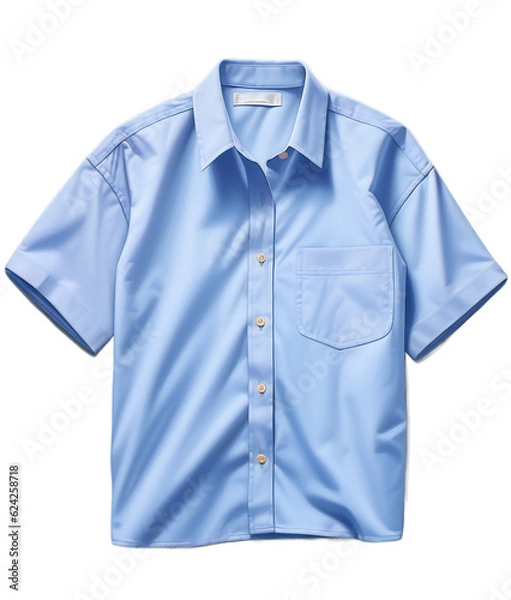 Obraz Stylish Shirt on Transparent Background