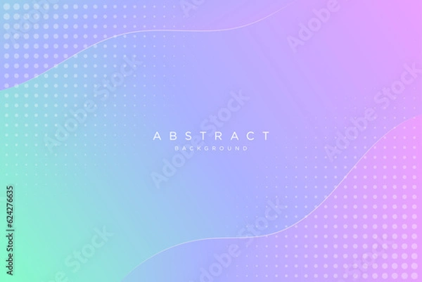 Fototapeta abstract blue background with waves