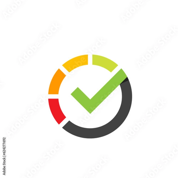 Fototapeta check mark icon