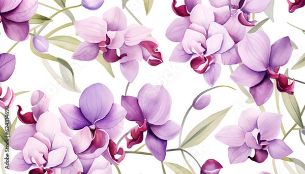 Fototapeta flowers pattern background
