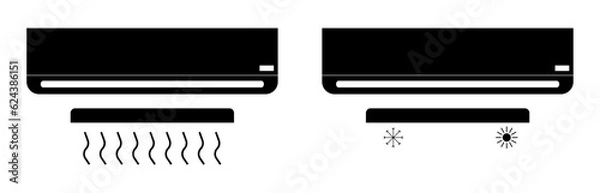 Fototapeta Air Conditioner Icon Vector