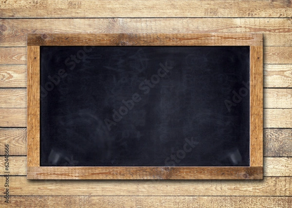 Obraz Blackboard / Wooden Background