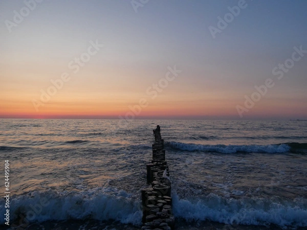 Obraz sunset over the sea