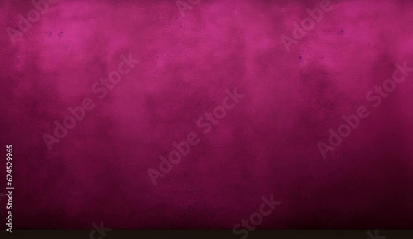 Fototapeta  Dark Pink Smooth Wall Textured Background