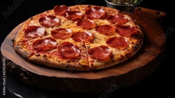 Fototapeta Pepperoni Pizza