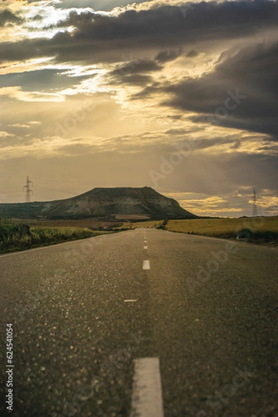 Obraz Long road up the mountain