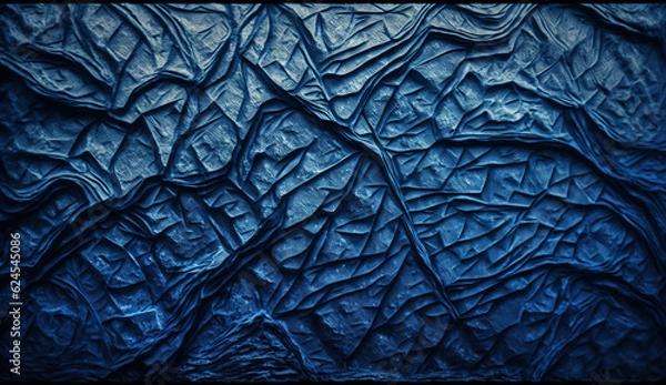 Obraz Abstract Navy Blue Textured Pattern Design