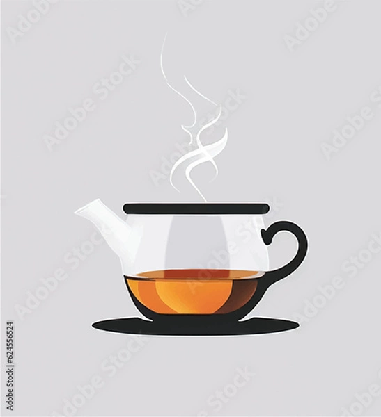 Obraz Teapot Vector for cafe logo