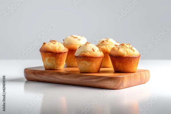 Obraz muffins on a plate