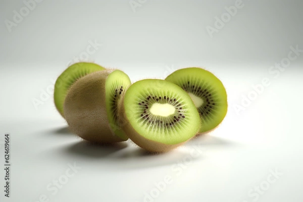 Obraz kiwi fruit isolated on white background
