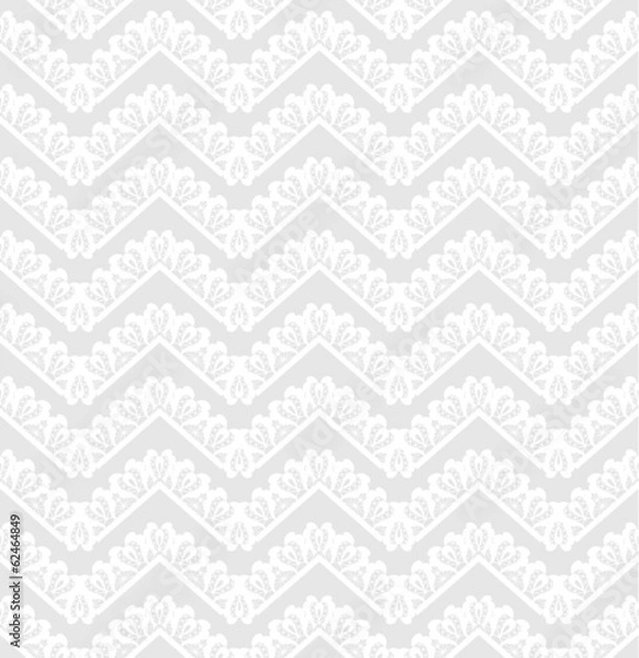 Fototapeta Lace seamless pattern with chevron