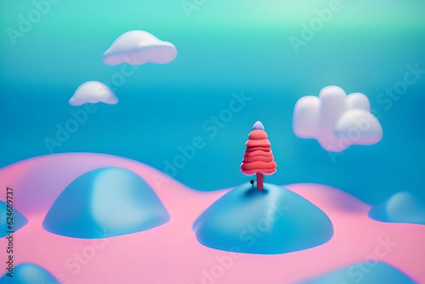 Obraz ocean, Generative AI