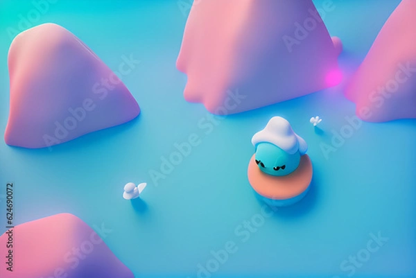 Obraz ocean, Generative AI