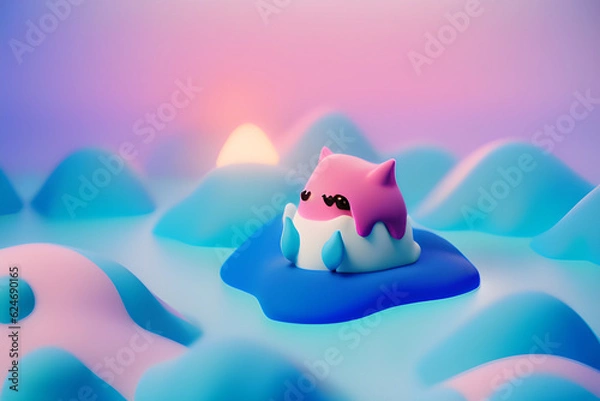 Obraz ocean, Generative AI