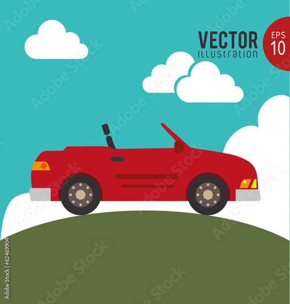 Fototapeta car design