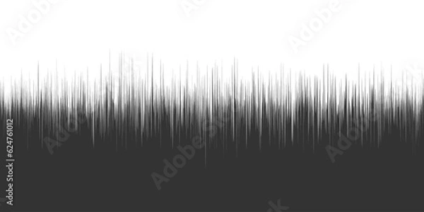 Fototapeta Distortion glitch background. Black . Vector abstract digital distortion effect