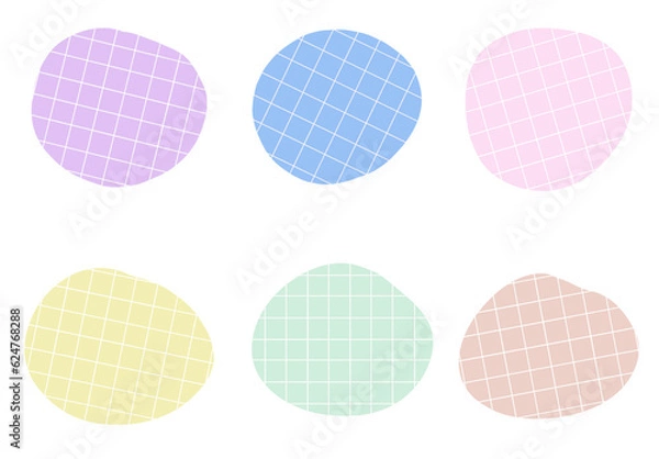 Obraz set of easter eggs