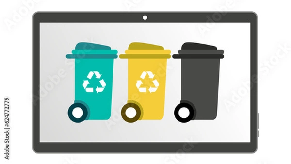 Obraz TABLETTE STYLET Recyclage 11