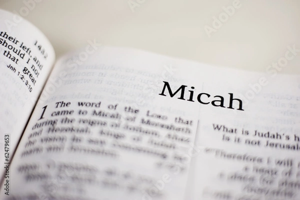 Obraz Book of Micah