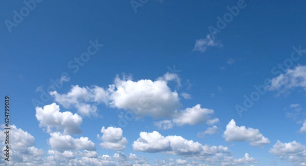 Fototapeta Blue sky with clouds