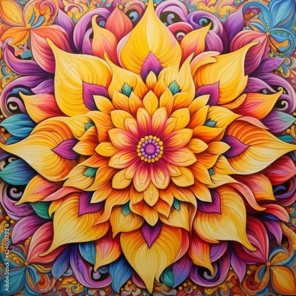 Fototapeta Joyful Mandala