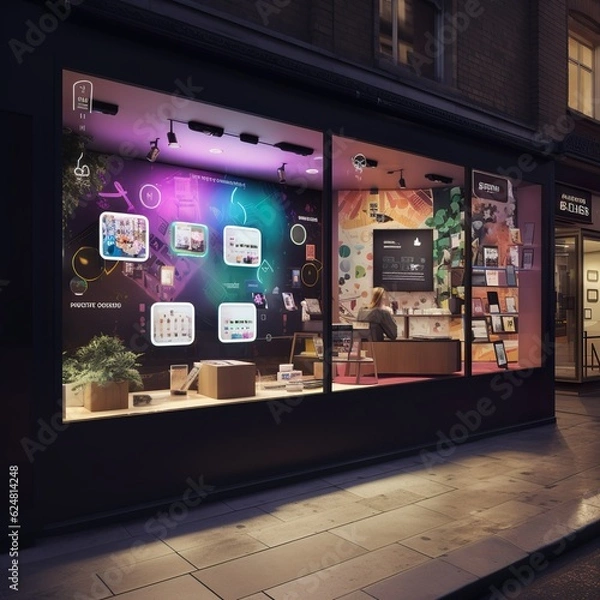 Fototapeta Shopfront