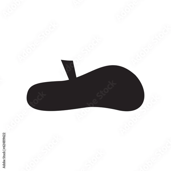 Obraz Artist hat icon vector illustration symbol