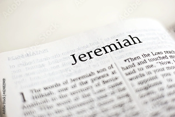 Obraz Book of Jeremiah