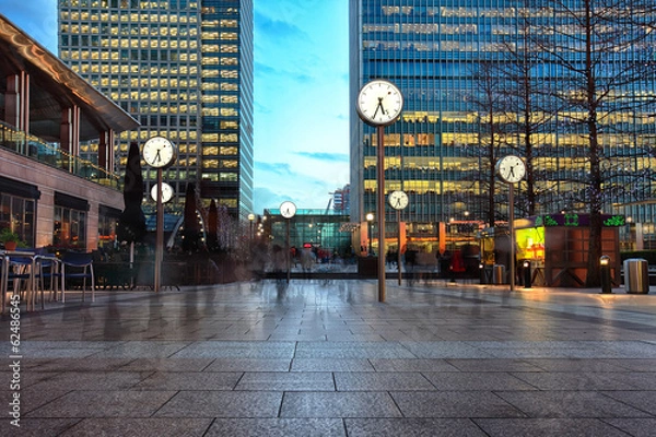 Obraz kwadrat zegarowy