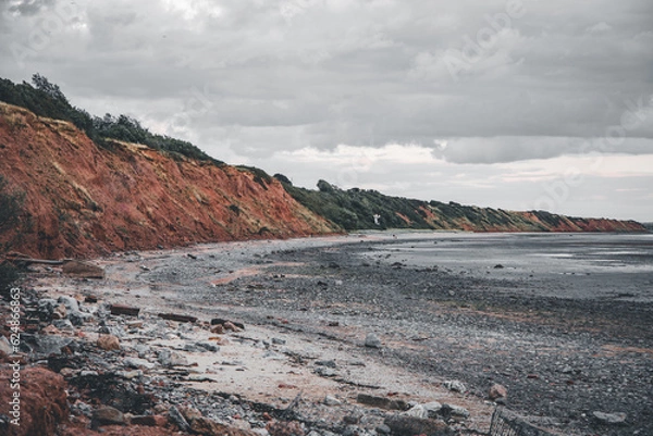 Obraz sunset on Thurstaston beach