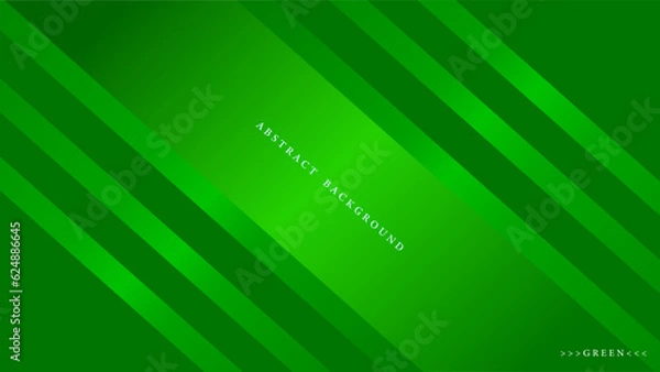 Obraz green metallic background vector illustration