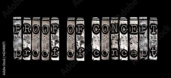 Obraz Proof of concept