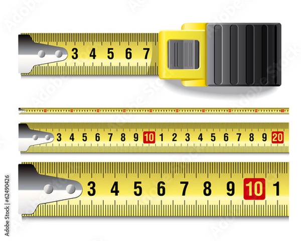 Fototapeta measuring tape