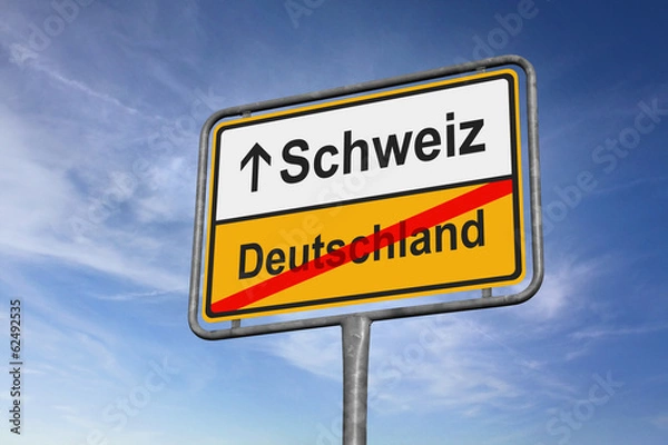Obraz Schweiz / Deutschland